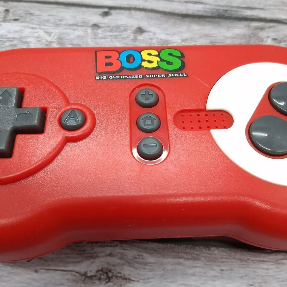 BOSS Big Oversized Super Shell For Nintendo Wii Remote Controllers Red
